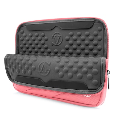 Vangoddy Nylon Sleeve Case for 14 inch 15.6 Inch Laptop, Pink (PT_NBKLEA114_HP)