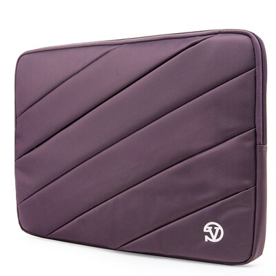 Vangoddy Microfiber Suede Sleeve for 12 Tablet Laptop, Purple (PT_RDYLEA133_HP)