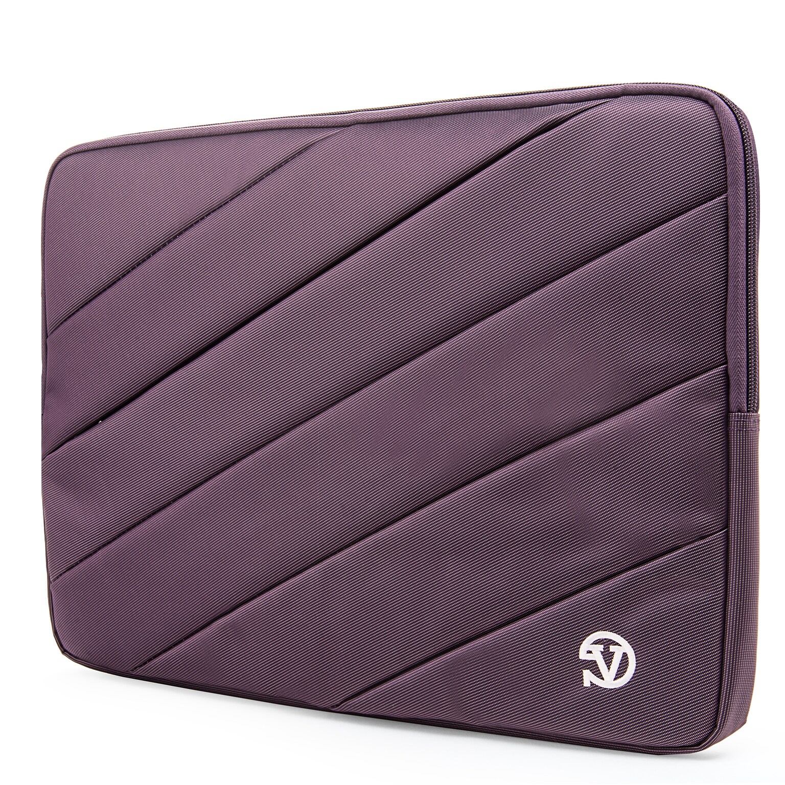 Vangoddy Nylon Sleeve Case for 14 inch 15.6 Inch Laptop, Purple (PT_NBKLEA113_HP)