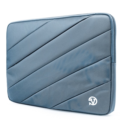Vangoddy Nylon Sleeve Case for 14 inch 15.6 Inch Laptop, Aqua Blue (PT_NBKLEA112_HP)