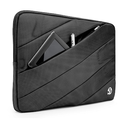 Vangoddy Microfiber Suede Sleeve for 12 Tablet Laptop, Black (PT_RDYLEA131_HP)