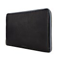 Vangoddy PU Leather Sleeve Case for 13.3 Inch Laptop, Black (PT_NBKLEA921_HP)