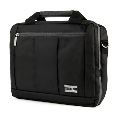 Vangoddy Laptop Notebook, Black Nylon (PT_NBKLEA292_17)