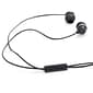 Verbatim Stereo Earphones with Microphone, 3.5mm Plug, Black (99774)