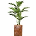 Vintage Home 57 Tall Palm Tree with Burlap Kit and Fiberstone Planter (VHX131207)
