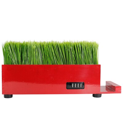 Vintage Home, 4 Port Red Baby Grass Charging Station (VHA102456.RED)