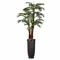 Vintage Home 87 Tall Palm Tree with Burlap Kit and Fiberstone Planter (VHX135214)