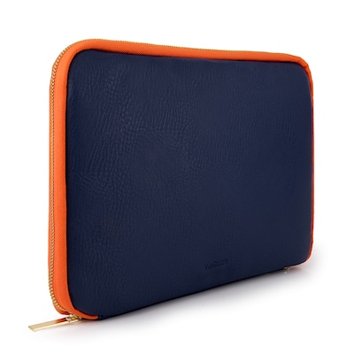 Vangoddy Leather Tablet Sleeve for iPad Samsung Galaxy Kindle Fire, Blue (PT_RDYLEA592_HP)