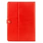 Vangoddy Leather Executive Universal Portfolio Case for 10 inch to 11.5 Inch tablet, Red (PT_SURLEA013)