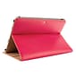 Vangoddy Leather Executive Universal Portfolio Case for 10 inch to 11.5 Inch tablet, Pink (PT_SURLEA014)
