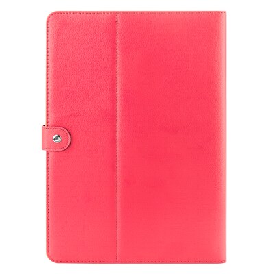 Vangoddy Leather Executive Universal Portfolio Case for 10 inch to 11.5 Inch tablet, Pink (PT_SURLEA014)