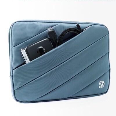 Vangoddy Nylon Mircofiber Tablet Sleeve for to 10.5 Inch tablets, Blue (PT_RDYLEA122_IP)