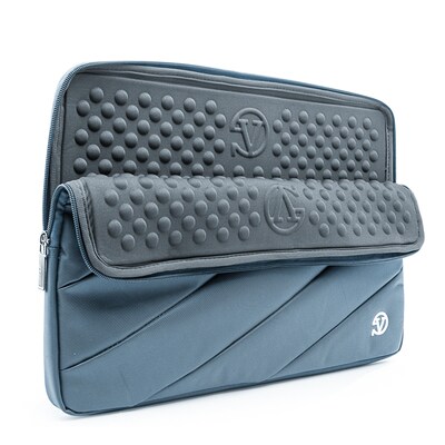 Vangoddy Nylon Mircofiber Tablet Sleeve for to 10.5 Inch tablets, Blue (PT_RDYLEA122_IP)