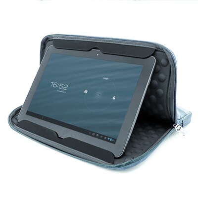 Vangoddy Nylon Mircofiber Tablet Sleeve for to 10.5 Inch tablets, Blue (PT_RDYLEA122_IP)