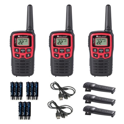 Midland X-Talker Pair of Radio 3 Pack (T31X3VP)