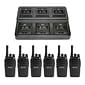 Midland BR200 + Multi Charger 6 Pack (BR200X6BGC)