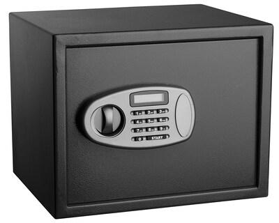 AdirOffice 1.25 Cubic Steel Security Safe with Digital Lock (670-100-02)