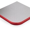 ECR4Kids Thermo-Fused Adjustable 60L x 30W Trapezoid Laminate Activity Table Grey/Red (ELR-14219-GYRDRDCH)