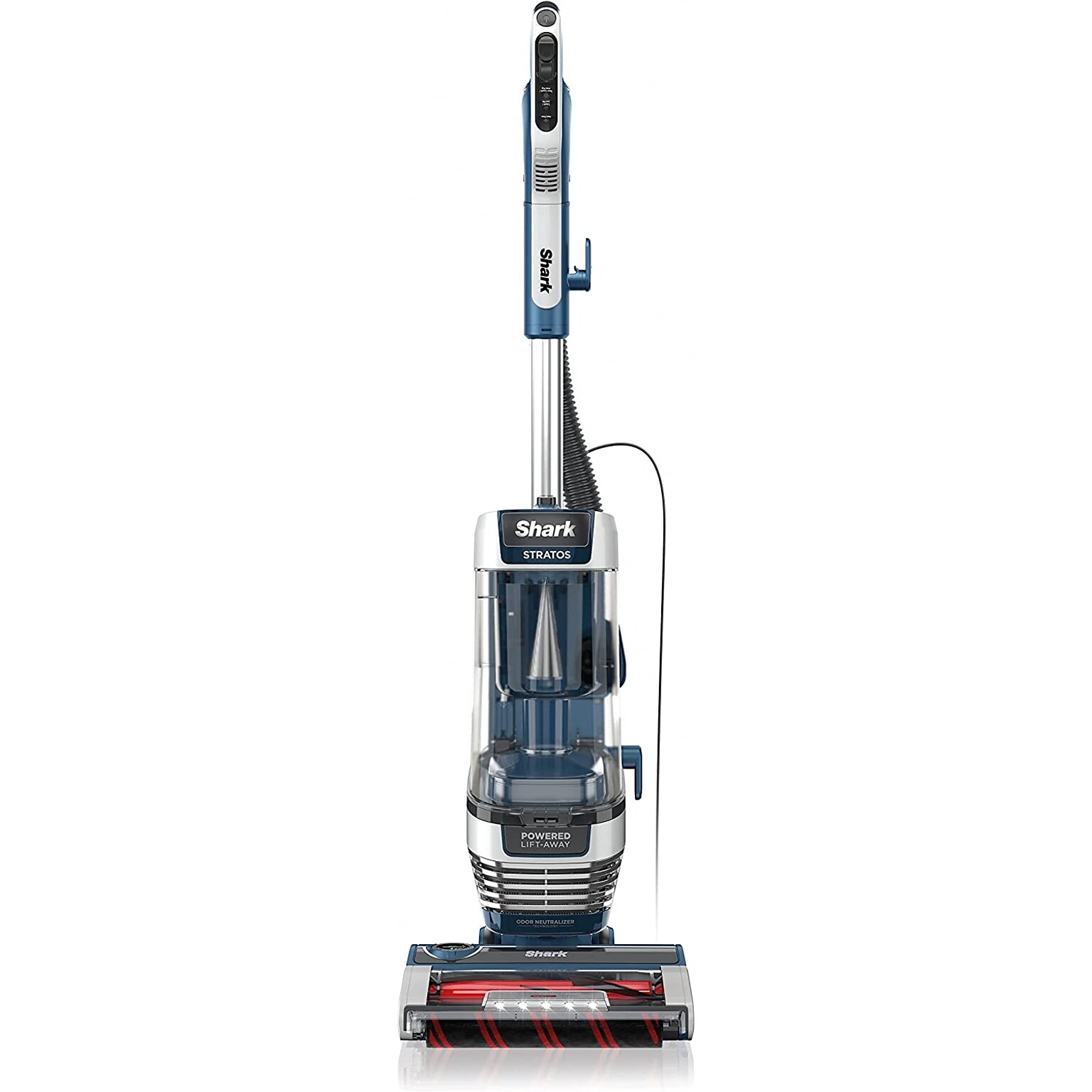 Shark Stratos Corded Upright Vacuum, Bagless, Navy (AZ3002)