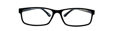 Flex 2 +2.75 Strength Flexible Reading Glasses, Black (E5030)