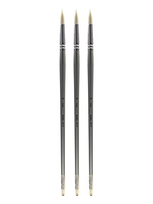 Liquitex Basics Brushes, Round No. 10, Pack of 3 (PK3-6921010)