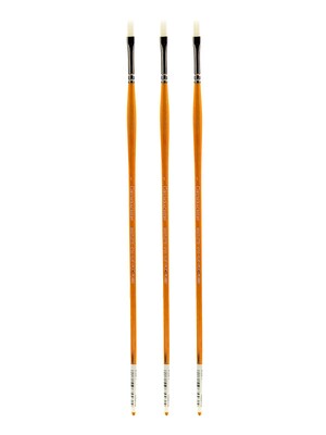 Grumbacher Bristlette Oil and Acrylic Brushes 1 flat [Pack of 3] (PK3-4720F.1)