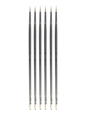 Liquitex Basics Brushes round no. 4 [Pack of 6] (PK6-6921004)