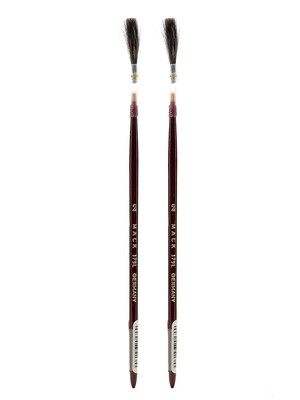 Andrew Mack Series 179L Brown Quill Brush 2, Pack of 2 (PK2-179L-2)