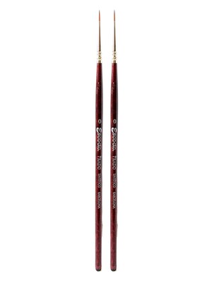 Global Art Escoda Prado Brushes, Round 0, Pack of 2 (PK2-1462-0)