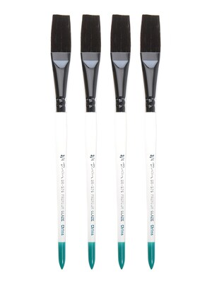 Duncan BR 576 Premium Flat Glaze Brush 3/4 in., 4/Pack (PK4-BR576-3/4 92409)