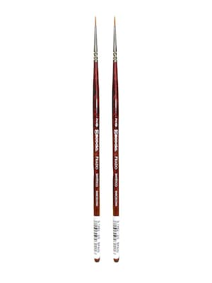 Global Art Escoda Prado Brushes round 2/0 [Pack of 2] (PK2-1462-2/0)