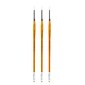 Grumbacher Bristlette Oil and Acrylic Brushes 6 round [Pack of 3] (PK3-4720R.6)