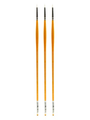 Grumbacher Bristlette Oil and Acrylic Brushes 1 round [Pack of 3] (PK3-4720R.1)
