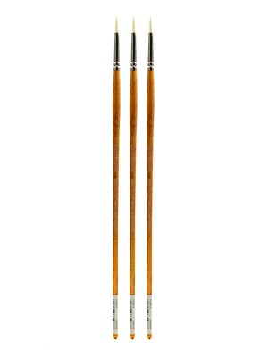 Grumbacher Bristlette Oil and Acrylic Brushes 2 round [Pack of 3] (PK3-4720R.2)