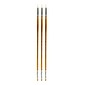 Grumbacher Bristlette Oil and Acrylic Brushes 2 round [Pack of 3] (PK3-4720R.2)