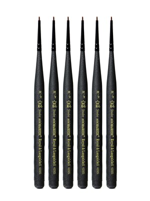 Royal and Langnickel Series 4200 Mini-Majestic Brushes, 20/0 Shader, Pack of 6 (PK6-R4200S-20/0)