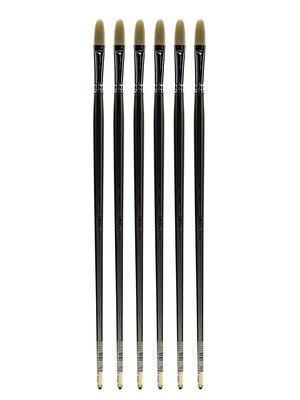 Liquitex Basics Brushes filbert no. 6 [Pack of 6] (PK6-6924006)