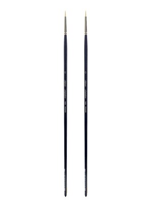 Silver Brush Bristlon Series Brushes 0 round [Pack of 2] (PK2-1900-0)