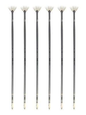 Liquitex Basics Brushes fan no. 2 [Pack of 6] (PK6-6925002)