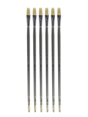 Liquitex Basics Brushes flat no. 6 [Pack of 6] (PK6-6923006)