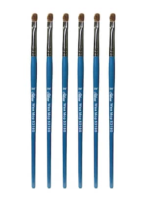 Silver Brush Wee Mop Series 5319s Camel Hair Brush 3/16 in. [Pack of 6] (PK6-5319S-3/16 in)