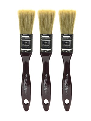 Princeton Series 5450 Flat Gesso Brush 1 in. 25.4 mm [Pack of 3] (PK3-5450F-100)