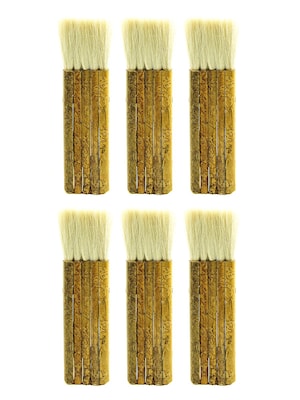 Yasutomo Pipe Handle Hake Brush 1 1/2 in. [Pack of 6] (PK6-BH5)