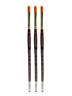 Grumbacher Goldenedge Watercolor Brushes 2 filbert [Pack of 3] (PK3-4625.2)