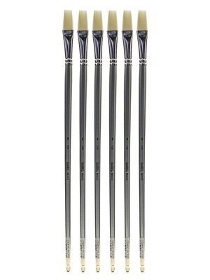 Liquitex Basics Brushes flat no. 8 [Pack of 6] (PK6-6923008)