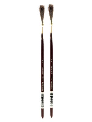 Andrew Mack Series 179L Brown Quill Brush 3, Pack of 2 (PK2-179L-3)