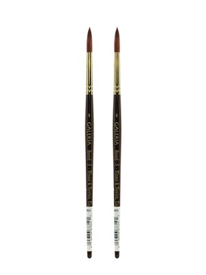 Winsor and Newton Galeria Short Handled Brushes round 8 [Pack of 2] (PK2-5734008)