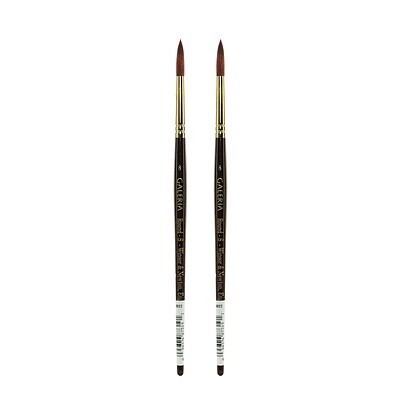 Winsor and Newton Galeria Short Handled Brushes round 8 [Pack of 2] (PK2-5734008)