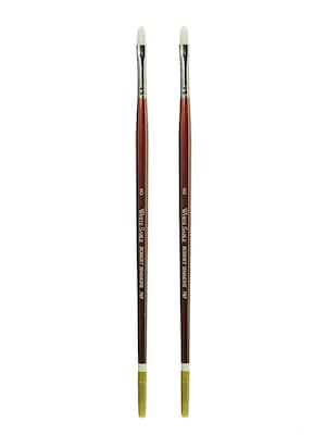 Robert Simmons White Sable Long Handle Brushes 8 filbert 767 [Pack of 2] (PK2-220167008)