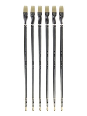 Liquitex Basics Brushes bright no. 8 [Pack of 6] (PK6-6922008)
